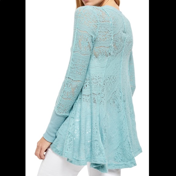 Free People Coffee in the Morning sweater tunic - Picture 3 of 3